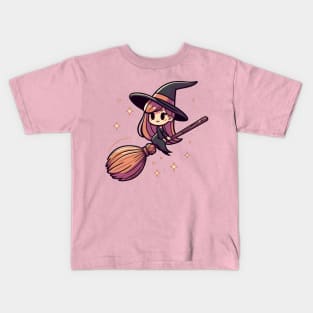 Cute witch Kids T-Shirt